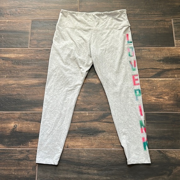 💖 Victoria’s Secret PINK ACTIVE COTTON High Waist Full Length Legging - Picture 1 of 8